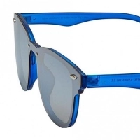 Oval Blue Gradient Polycarbonate Full Rim Medium Vision Express 21804 Sunglasses