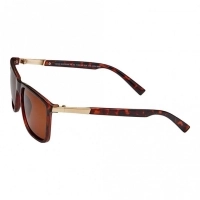 Rectangle Polarised Lens Brown Solid Full Rim Medium Vision Express 21805P Sunglasses