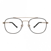 Full Rim Metal Round Gold Unisex Medium Vision Express 12082MF Eyeglasses