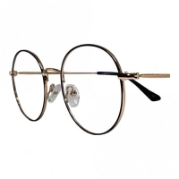 Full Rim Metal Round Gold Medium Vision Express 12083MF Eyeglasses