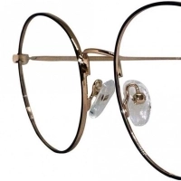 Full Rim Metal Round Gold Medium Vision Express 12083MF Eyeglasses