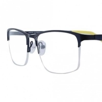 Half Rim Metal Rectangle Blue Medium Vision Express 29516MH Eyeglasses