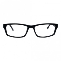 Full Rim Acetate Rectangle Black Medium Vision Express 29520AF Eyeglasses