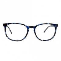 Full Rim Acetate Round Blue Unisex Medium Vision Express 12086AF Eyeglasses