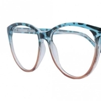 Full Rim Acetate Oval Green Unisex Medium Vision Express 49108AF Eyeglasses
