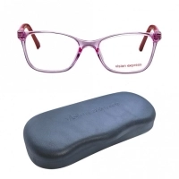 Rectangle Purple Polycarbonate Small Vision Express 61359 Kids Eyeglasses