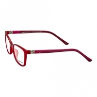 Rectangle Red Polycarbonate Small Vision Express 61359 Kids Eyeglasses