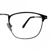 Full Rim Metal Square Black Medium Vision Express 29526MF Eyeglasses