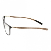 Full Rim Acetate Rectangle Grey Medium Heritage HEOM5011 Eyeglasses