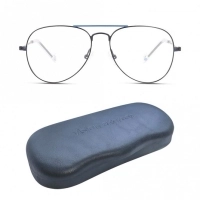 Full Rim Stainless Steel Aviator Blue Medium Unofficial UNOT0045 Eyeglasses