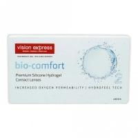 Monthly Bio-Comfort - Premium Silicon Hydrogel Contact Lenses(6 Lens Pack)
