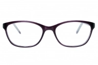 Blue Shield (Zero Power) Computer Glasses : Full Rim Cat Eye Purple Polycarbonate Medium 49028