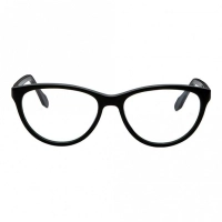 Blue Shield (Zero Power) Computer Glasses : Full Rim Cat Eye Grey Acetate Medium 49071