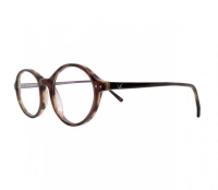 Blue Shield (Zero Power) Kids Computer Glasses: Round Brown Acetate Medium 61404AF