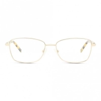 Full Rim Stainless steel Cat Eye Gold Medium Heritage HEJF42 Eyeglasses