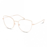 Full Rim Titanium Cat Eye Pink Female Medium Sensaya SYOF5007 Eyeglasses