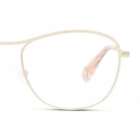 Full Rim Stainless steel Square Gold Female Large Sensaya SYKF09 Eyeglasses