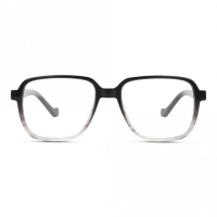 Full Rim Acetate Rectangle Black Male Medium Unofficial UNOM0236 Eyeglasses