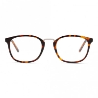 Full Rim Acetate Square Brown Female Medium DbyD DBOF5024 Eyeglasses