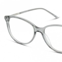 Full Rim Acetate Almond Grey Female Medium DbyD DBOF5071 Eyeglasses
