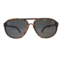 Grey Brown Aviator Sunglasses 12095P