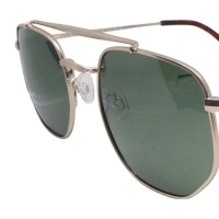 Green Gold Square Sunglasses 21822P