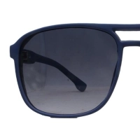 Grey Black Square Sunglasses 21826P