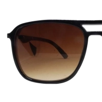 Brown Gradient Black Square Sunglasses 21828