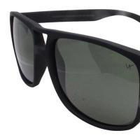 Green Black Rectangle Sunglasses 21833P