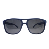 Grey Navy Rectangle Sunglasses 21833P
