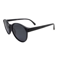 Grey Black Round Sunglasses 21840P