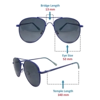 Blue Aviator Sunglasses 51202