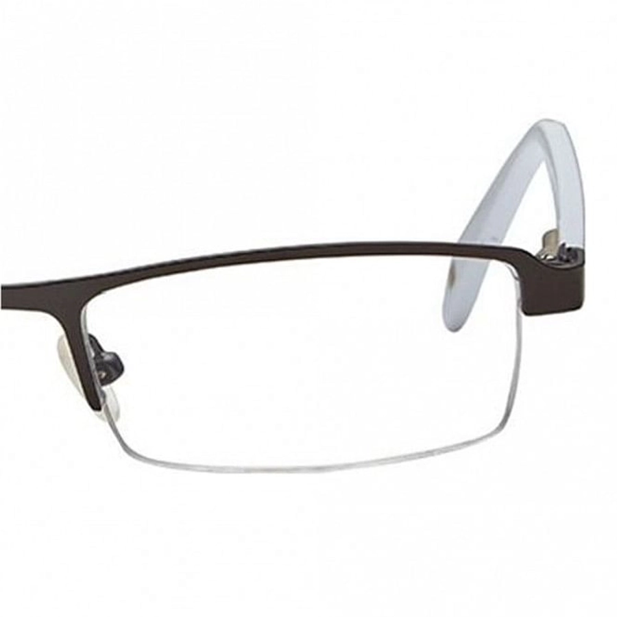 Half Rim Stainless Steel Wrap Gun Metal Medium Vision Express 48809 Eyeglasses