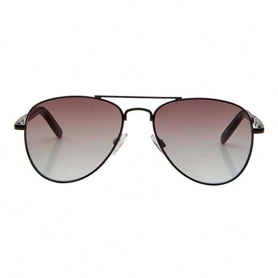 Aviator Polarised Lens Brown Solid Full Rim Large Vision Express 21327P Sunglasses