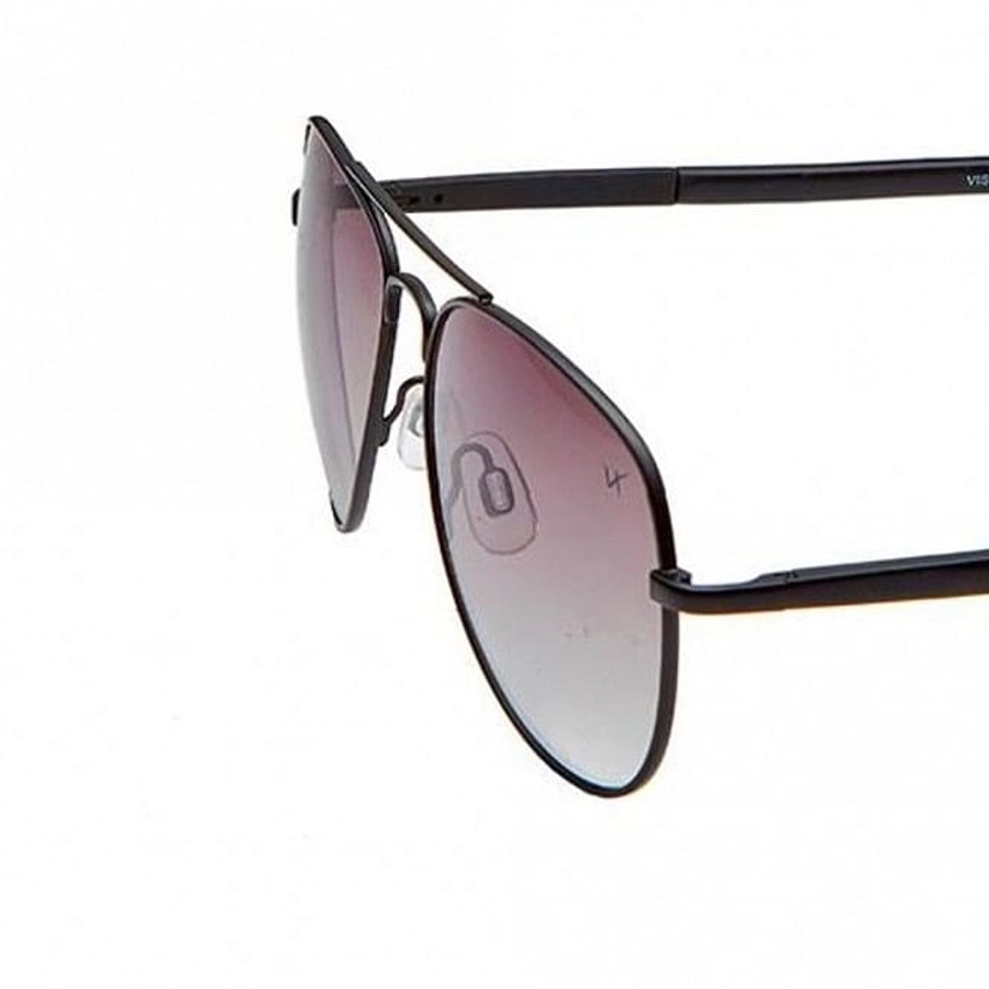 Aviator Polarised Lens Brown Solid Full Rim Large Vision Express 21327P Sunglasses