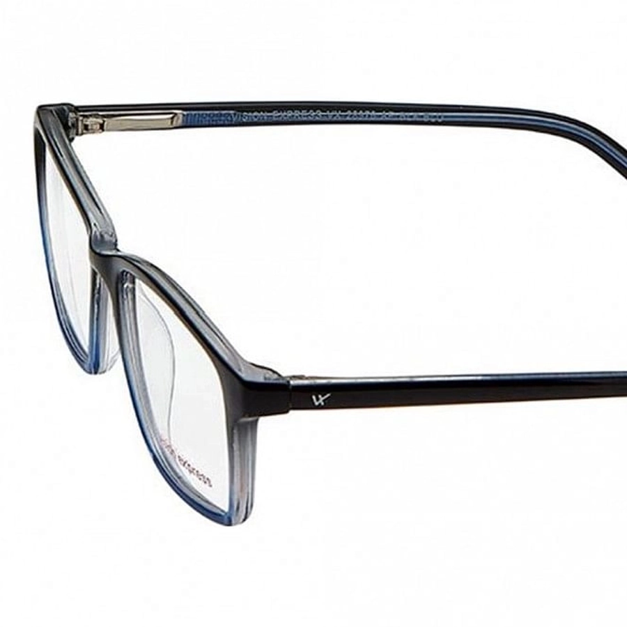 Full Rim Polycarbonate Rectangle Black Medium Vision Express 28976 Eyeglasses