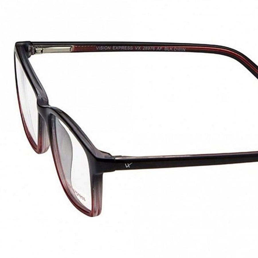 Full Rim Polycarbonate Rectangle Black Medium Vision Express 28976 Eyeglasses