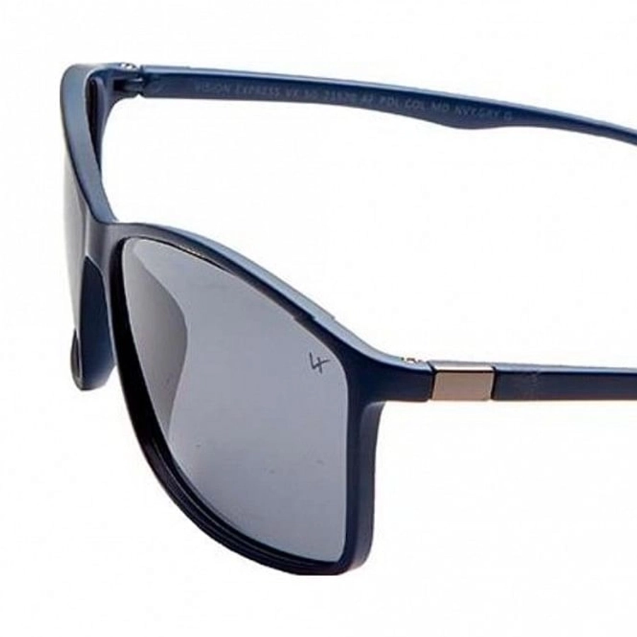 Buy Rectangle Polarised Lens Grey Solid Full Rim Medium Vision Express 21570P Sunglasses Online
