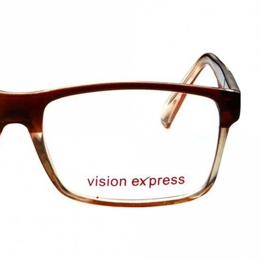 Full Rim Polycarbonate Rectangle Grey Large Vision Express 12011 Eyeglasses