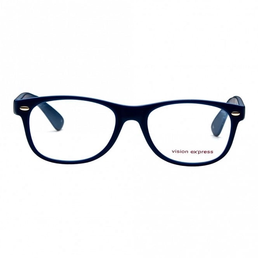 Full Rim Polycarbonate Wayfarer Clear Crystal Medium Vision Express 29267 Eyeglasses