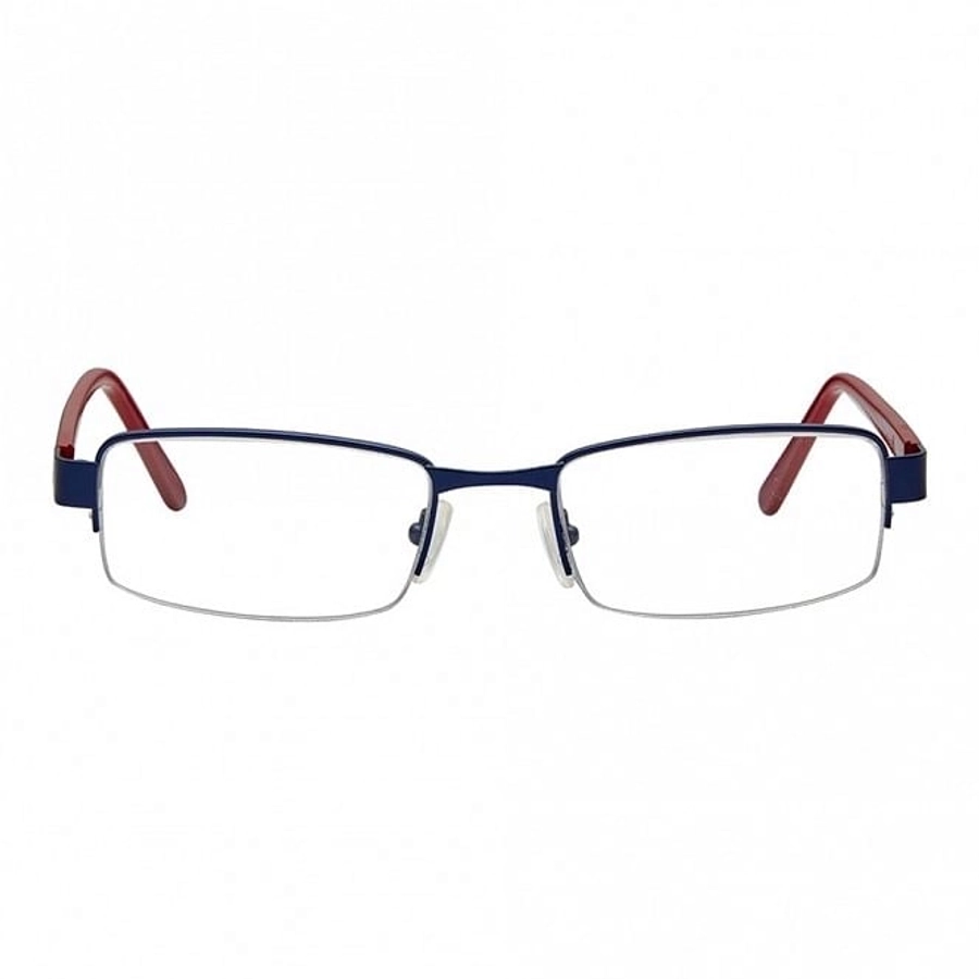 Half Rim Stainless Steel Wrap Brown Medium Vision Express 29298 Eyeglasses