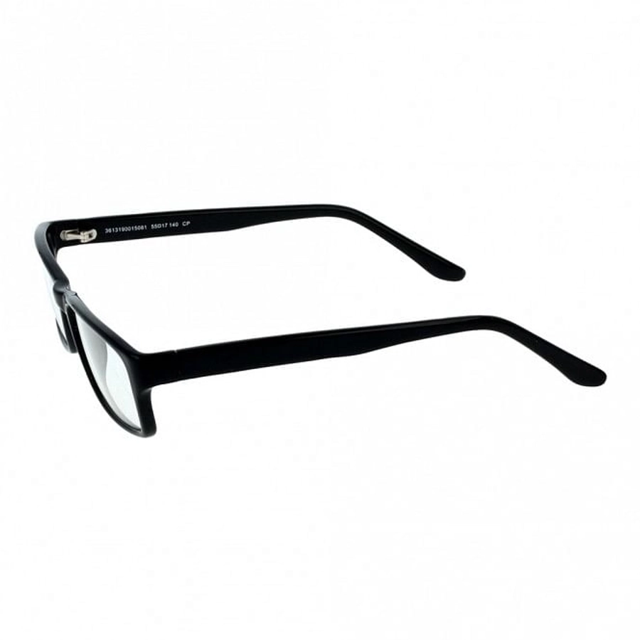Full Rim Acetate Rectangle Black Large Seen SNM22 Eyeglasses
