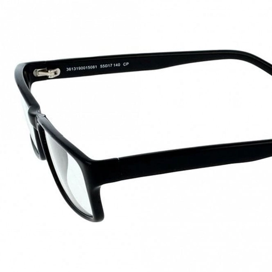 Full Rim Acetate Rectangle Black Large Seen SNM22 Eyeglasses