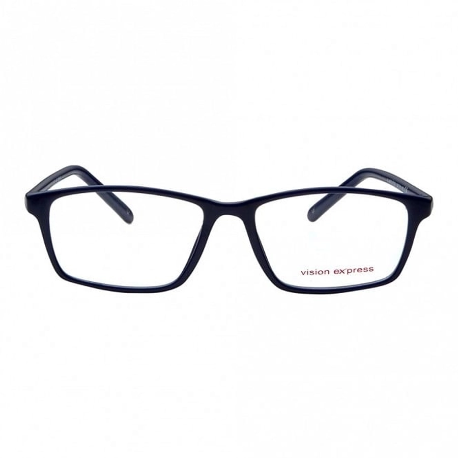 Full Rim Polycarbonate Rectangle Blue Medium Vision Express 28976 Eyeglasses