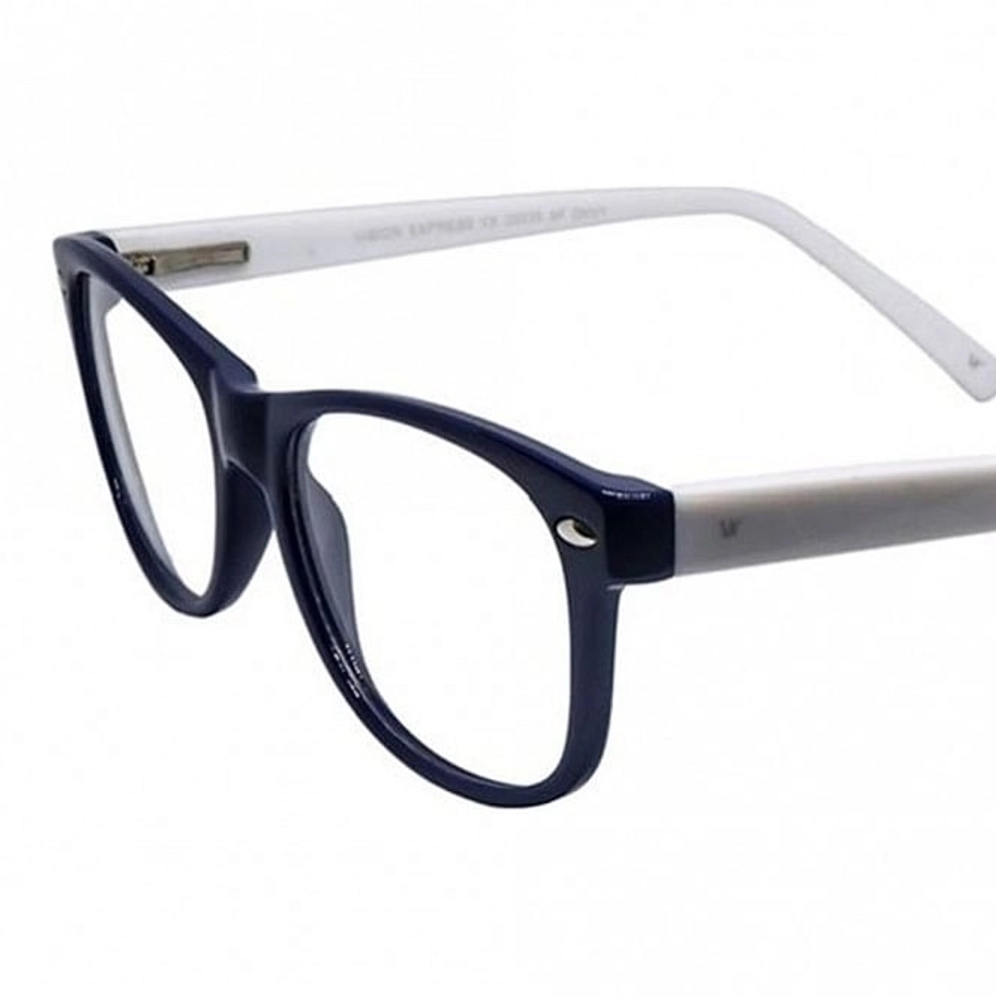 Full Rim Polycarbonate Wayfarer Blue Medium Vision Express 29339 Eyeglasses