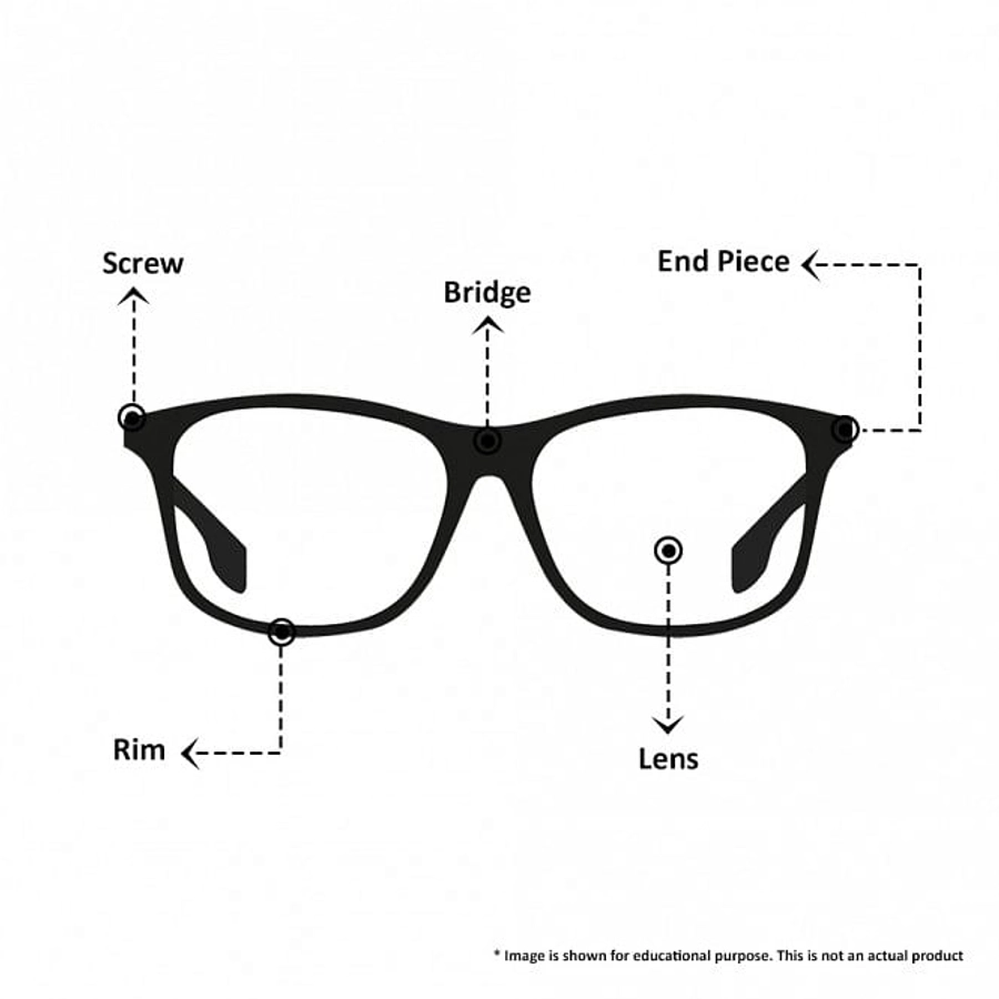 Full Rim Ultem Square Black Medium Vision Express 49015 Eyeglasses