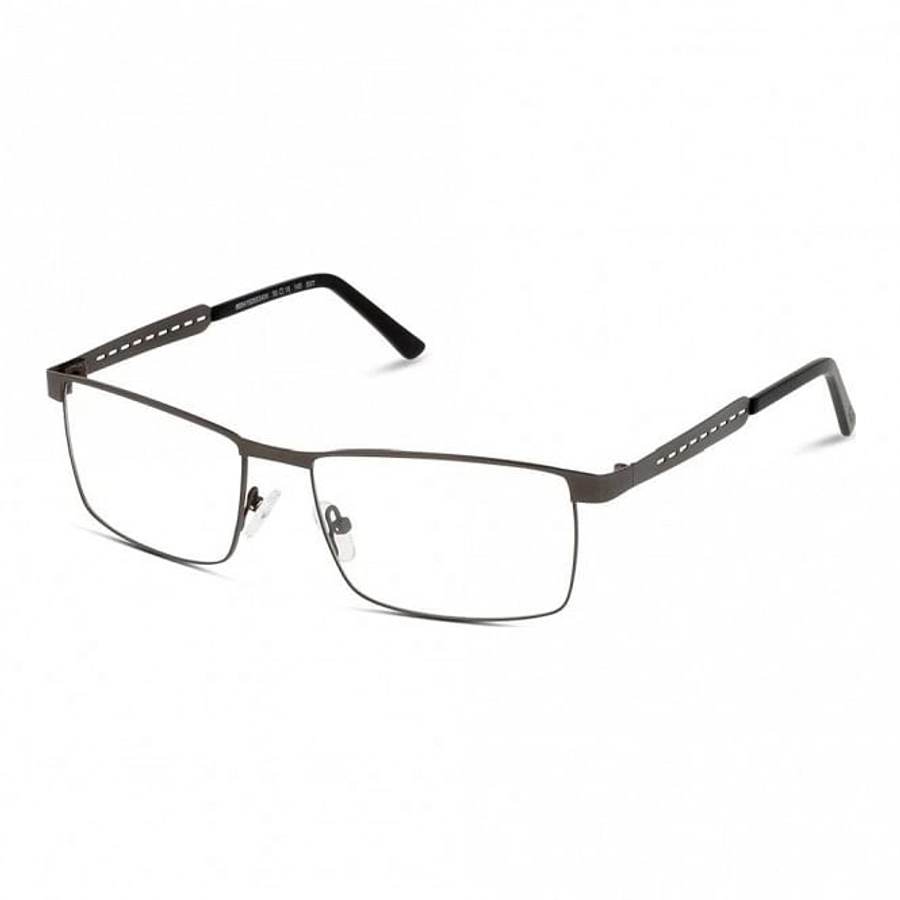 Full Rim Stainless Steel Rectangle Grey Large DbyD DBAM25 Eyeglasses