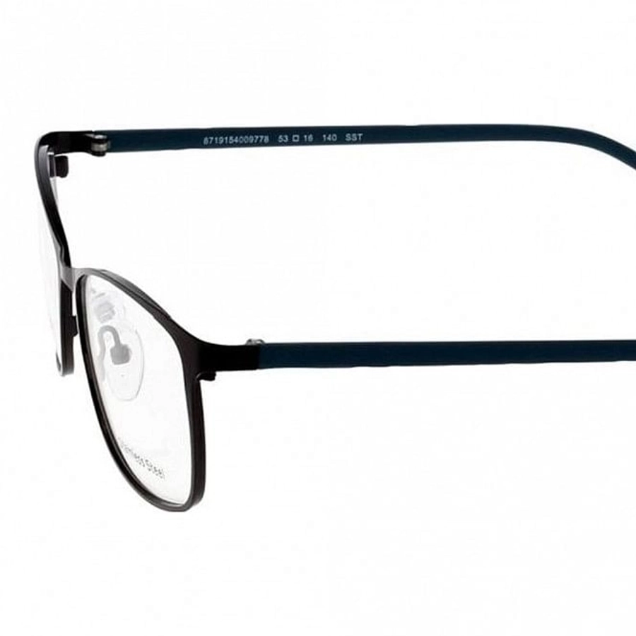 Full Rim Metal Rectangle Black Small In Style ISCF08 Eyeglasses