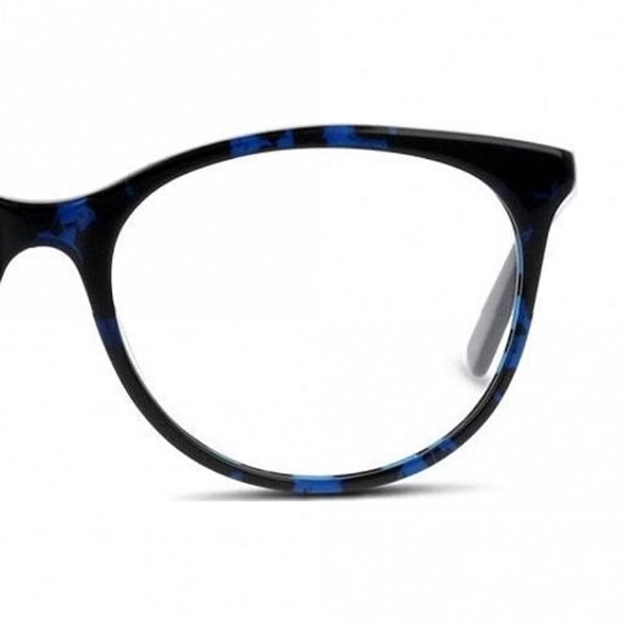 Full Rim Acetate Round Blue Medium In Style ISCF04 Eyeglasses