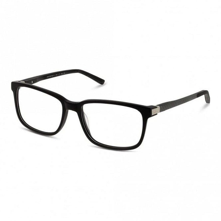 Full Rim Polycarbonate Rectangle Black Large Julius JUBM23 Eyeglasses